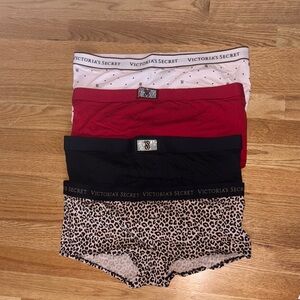 NWT XL VICTORIAS SECRET BOYSHORT PANTY BUNDLE ($60 MSRP)